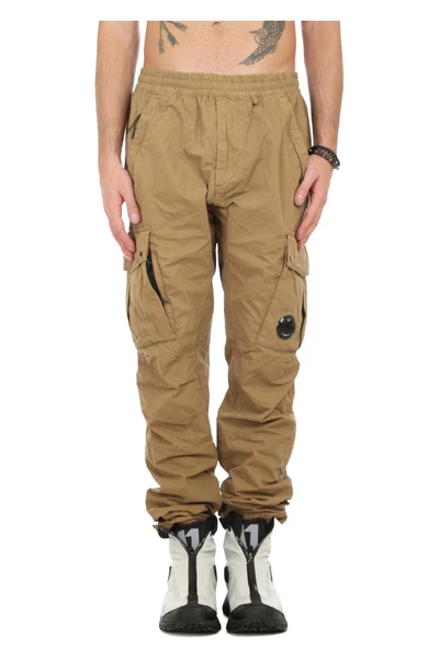 C.P. Company Broeken Slim-fit Trousers Beige 4 C.P. Company Broeken Slim-fit Trousers Beige - Afbeelding 4