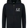 C.P. Company Sweaters SWEATSHIRTS - HOODED OPEN Blue