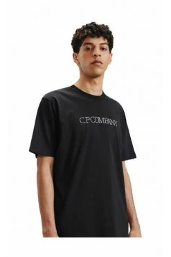 C.P. Company Shirts T-Shirt Short Sleeve Black