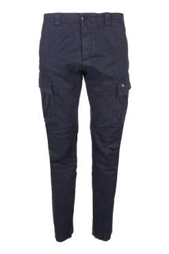 C.P. Company Broeken Straight Trousers Blue