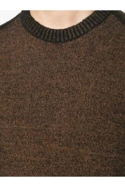 C.P. Company Truien & Vesten Round-neck Knitwear Brown -C.P. Company Winkel 768f9d8703fba36118a82fccda17256a