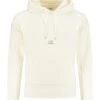 C.P. Company Hoodies & Sweatvesten Logo Embroidered Drawstring Hoodie White
