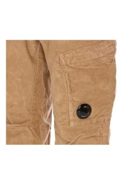 C.P. Company Broeken Straight Trousers Beige