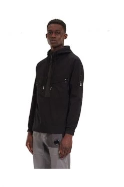 C.P. Company Hoodies & Sweatvesten Mixed Garment Dyed Lens Hoodie Black -C.P. Company Winkel 7af4edc2d76d67fbc86a440b747283f9