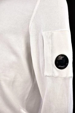 C.P. Company Truien & Vesten Sweat Trick With Lens White