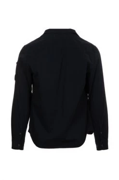 C.P. Company Casual Overhemden Gabardine Zipped Shirt Black -C.P. Company Winkel 7b6d373e5488d7862e410d009c127bff