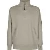 C.P. Company Hoodies & Sweatvesten Diagonal Raised Fleece Quarter Zip Sweatshirt Beige
