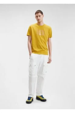 C.P. Company T-Shirts Yellow -C.P. Company Winkel 7cdf11119af5e89e5e80dfb62edffa73