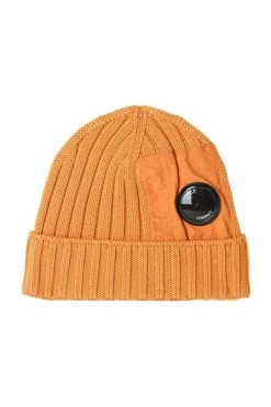 C.P. Company Hoeden Beanie Orange