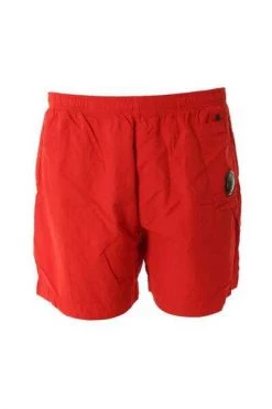 C.P. Company Korte Broeken Shorts Red
