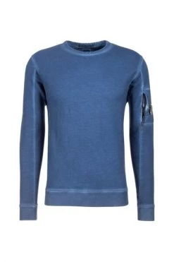 C.P. Company Hoodies & Sweatvesten Herren Sweatshirt Diagonal Fleece Blue -C.P. Company Winkel 7e27987d72f0860831d0b883fe939148