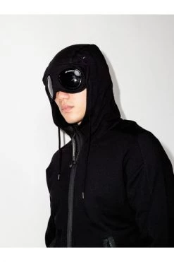 C.P. Company Hoodies & Sweatvesten Zipped Hoodie Black