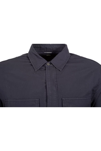 C.P. Company Casual Overhemden Overshirt Blue 3 C.P. Company Casual Overhemden Overshirt Blue - Afbeelding 3