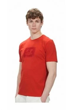 C.P. Company Shirts T-Shirt Short Sleeve Beige