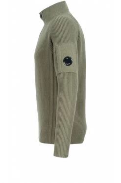 C.P. Company Polo's Men Troyer From Lammwoll Green