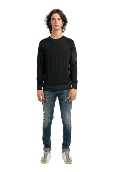 C.P. Company Truien & Vesten Sweater Black 3 C.P. Company Truien & Vesten Sweater Black - Afbeelding 3