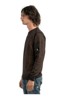 C.P. Company Truien & Vesten Sweater Brown -C.P. Company Winkel 8d3f26fc103e31da2fc911084bb23a4b
