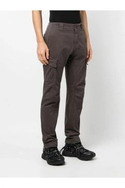 C.P. Company Broeken Slim-fit Trousers Brown -C.P. Company Winkel 8e704cc9a0dbee9ee57474944b025451