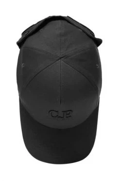 C.P. Company Petten Chrome-R Goggle Cap Black
