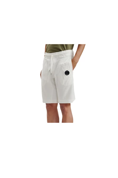 C.P. Company Korte Broeken Shorts White 2 C.P. Company Korte Broeken Shorts White - Afbeelding 2