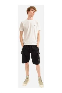 C.P. Company Korte Broeken Long Shorts Black -C.P. Company Winkel 90d251467c839f1c5e4b030da10c9acd