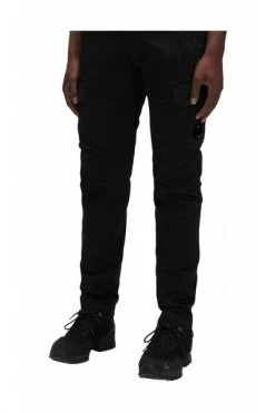 C.P. Company Broeken Strech Satee Cargo Pants Black -C.P. Company Winkel 937abc89ff4b5f55cdb27f67805fb6c2