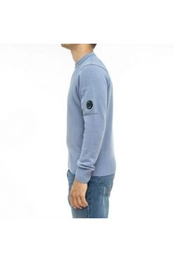 C.P. Company Truien & Vesten Round-neck Knitwear Blue