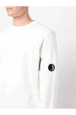 C.P. Company Truien & Vesten Round-neck Knitwear White -C.P. Company Winkel 95cc43c5bcf0715f59d9706883cfe2cb