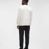 C.P. Company Hoodies & Sweatvesten Light Fleece Crew Neck Sweatshirt White