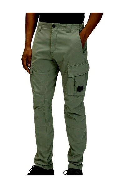 C.P. Company Broeken Chinos Green 2 C.P. Company Broeken Chinos Green - Afbeelding 2