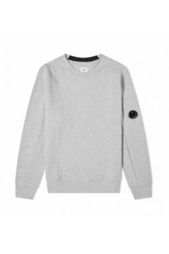C.P. Company Hoodies & Sweatvesten Diagonal Raised Fleece Sweatshirt Gray -C.P. Company Winkel 9ac275573af3b59108a203ccb320a529