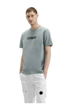 C.P. Company T-SHIRTS SHORT SLEEVE MERCERIZED Gray