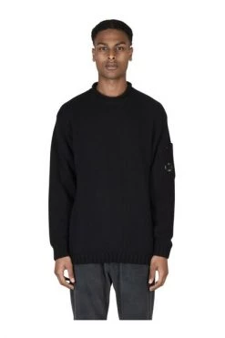 C.P. Company Truien & Vesten Knitwear Black -C.P. Company Winkel 9b6a8f1a10ed0a0fff16501a20dd2d84