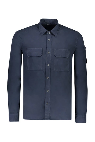 C.P. Company Casual Overhemden Overhemd Blue 1 C.P. Company Casual Overhemden Overhemd Blue