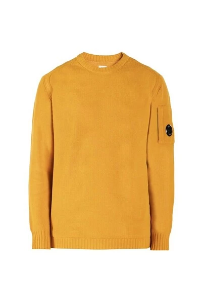 C.P. Company Truien & Vesten Round-neck Knitwear Orange 2 C.P. Company Truien & Vesten Round-neck Knitwear Orange - Afbeelding 2