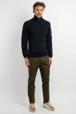 C.P. Company Hoodies & Sweatvesten Zip-throughs Blue