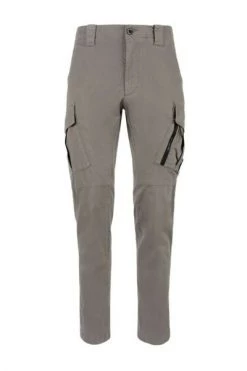 C.P. Company Broeken Stretch Sateen Cargo Pants Gray -C.P. Company Winkel a569302b71f8e577716d7ce6b895177c