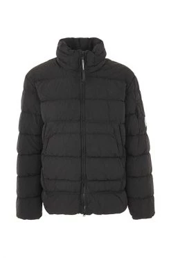 C.P. Company Gewatteerde Jassen Quilted Padded Jacket Black