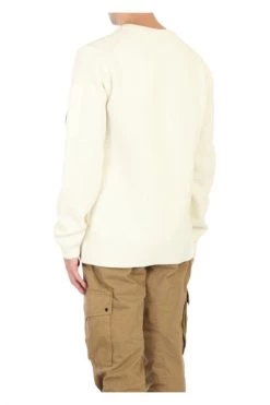 C.P. Company Truien & Vesten Round-neck Knitwear White -C.P. Company Winkel a8e9f7f4b5737b856fbb8a735d01f0f0