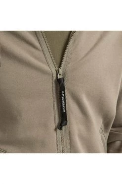 C.P. Company Hoodies & Sweatvesten Diagonal Raised Fleece Goggle Hoodie Brown -C.P. Company Winkel a9562fcd190374a8bdd05e218faa5316