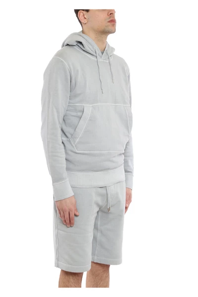 C.P. Company Hoodies & Sweatvesten Fleece Sleeve Logo Hoodie Gray 1 C.P. Company Hoodies & Sweatvesten Fleece Sleeve Logo Hoodie Gray