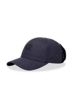 C.P. Company Petten Caps Blue