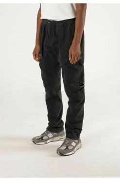 C.P. Company Broeken Slim-fit Trousers Black