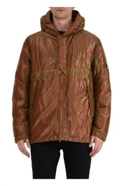 C.P. Company Winterjassen Winter Jackets Brown -C.P. Company Winkel ade456d573f1963e22793c8fd2d929c8