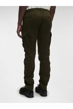 C.P. Company Broeken Cargo Pants Green