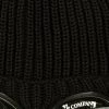 C.P. Company Hoeden Goggle Beanie Black