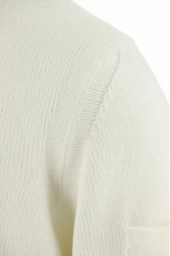 C.P. Company Hoodies & Sweatvesten Chenille Cotton Crew Neck Knit White -C.P. Company Winkel b05baab071b2caa7ea07155d3c426cc9