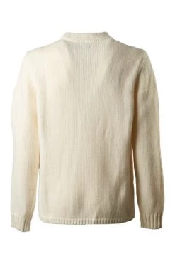 C.P. Company Truien & Vesten Round-neck Knitwear White