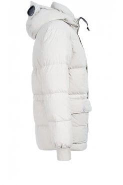 C.P. Company Gewatteerde Jassen Men Down Jacket Goggle Beige -C.P. Company Winkel b2ac22d176ddf1c69ce6c416e65f87f7