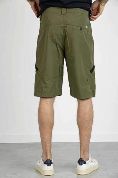 C.P. Company Korte Broeken Bermuda Ripstop Cargo Green 2 C.P. Company Korte Broeken Bermuda Ripstop Cargo Green - Afbeelding 2